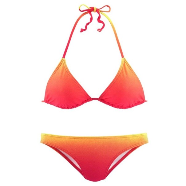 Bikini de mujer P1212 rojo S