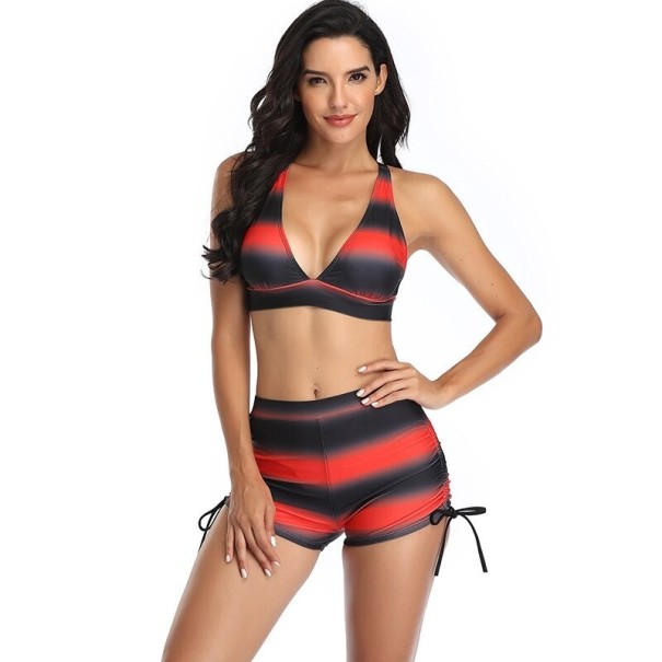 Bikini de mujer P805 rojo XS