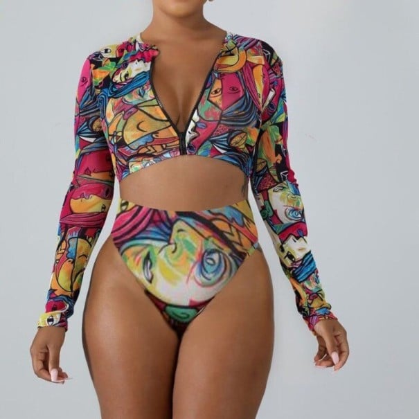 Bikini de surf para mujer P640 L 7