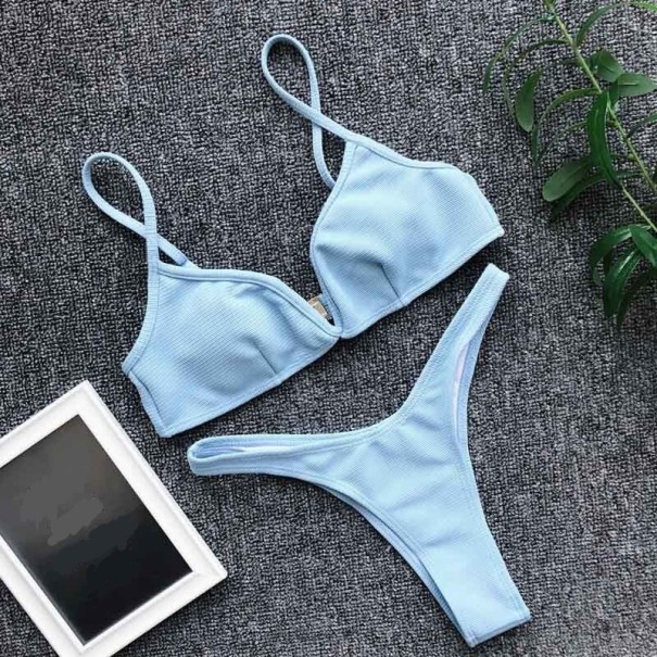 Bikini Femme P306 bleu clair L