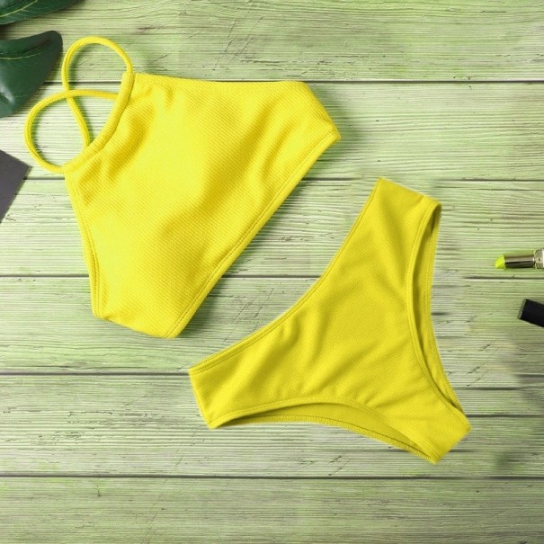 Bikini Femme P451 jaune S