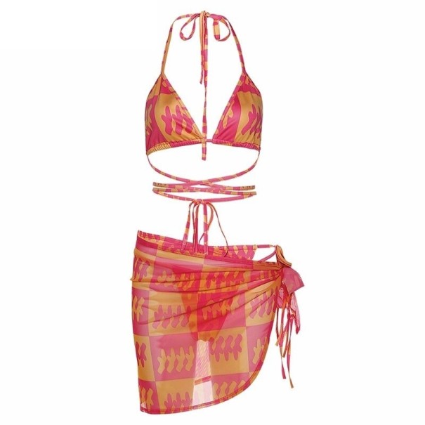 Bikini și fustă de damă P1133 S 2