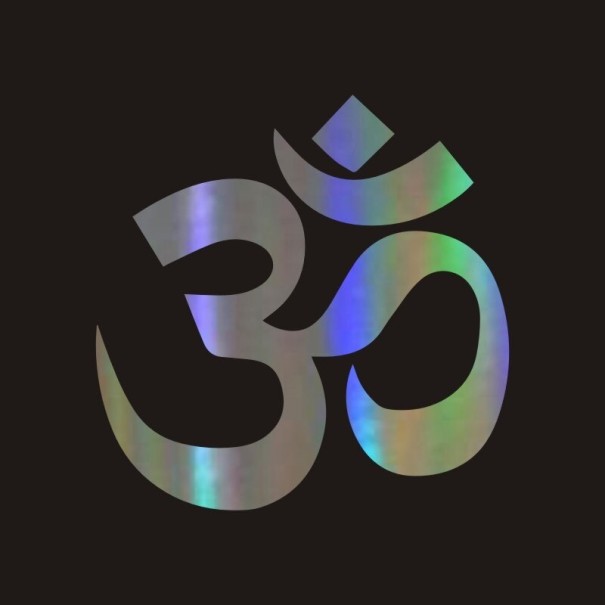 Bil symbol klistermärke silver