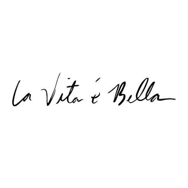 Bildekal La Vita e Bella vit