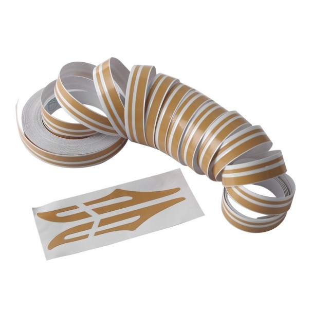 Bildekorationstejp beige
