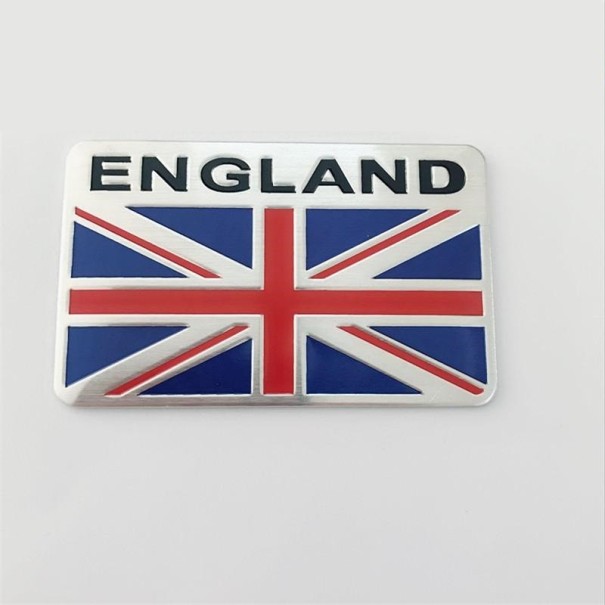 Bilklistermærke med Storbritanniens flag 3