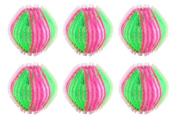Billes de lavage contre les poils 6 pcs 1
