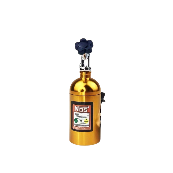 Billuftfrisker NOS Nitrogenflaske Auto Aroma Vent Clip Aromaterapi Dufttilbehør Interiørparfume guld