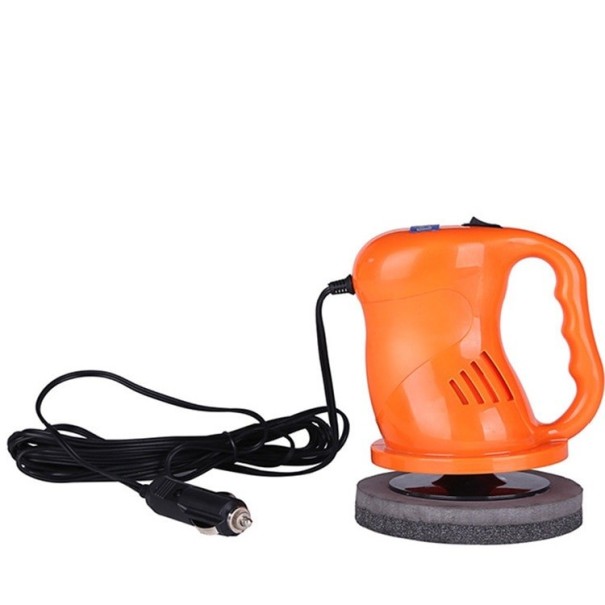 Bilpoleringsmaskine orange
