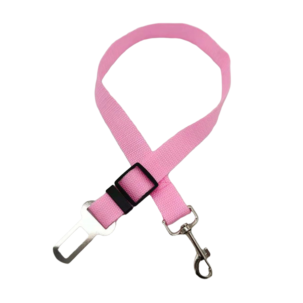 Bilsikkerhedssele til hund P3216 rosa