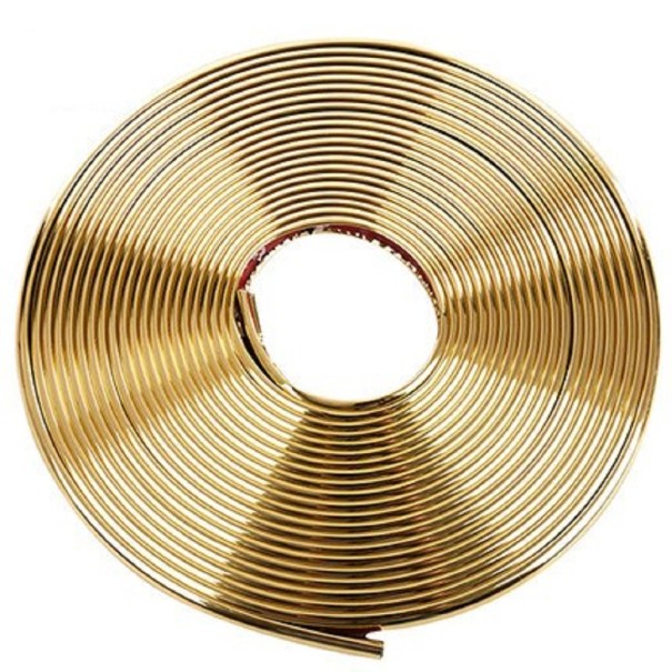 Bilskyddslist 2 m guld