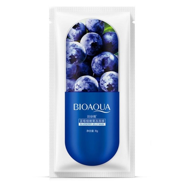 BioAqua ansiktsmask blå