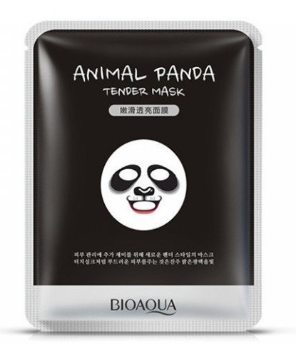 BIOAQUA Gesichtsmaske mit Tiermotiv J481 Panda