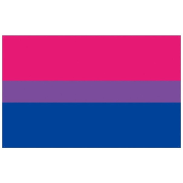 Biseksuel Pride-flag 90 x 150 cm 1