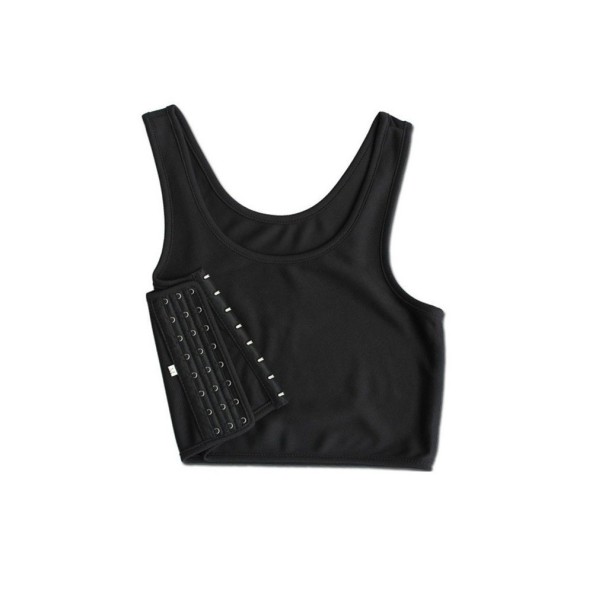Biustonosz top czarny XL