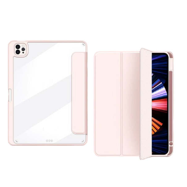 Biztonsági tok Apple iPad Pro 12,9" (2018/2020) rózsaszín
