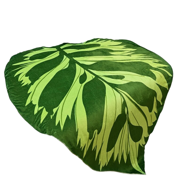 Bladformad filt 130 x 150 cm 2