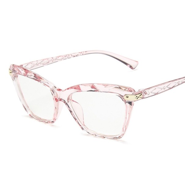 Blåt lys filterglas T1438 rosa
