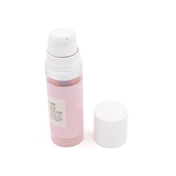 Blauwe gel verwijderaar voor wimperlijm 15 ml Snelle werking Zachte samenstelling Geen irritatie Professioneel gebruik roze
