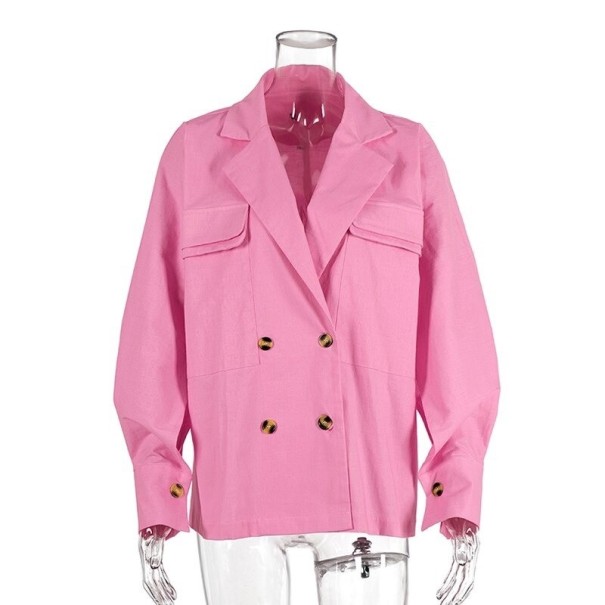 Blazer de dama P1551 roz M