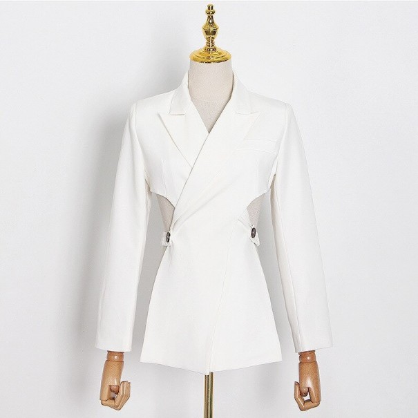 Blazer de mujer B1179 blanco L