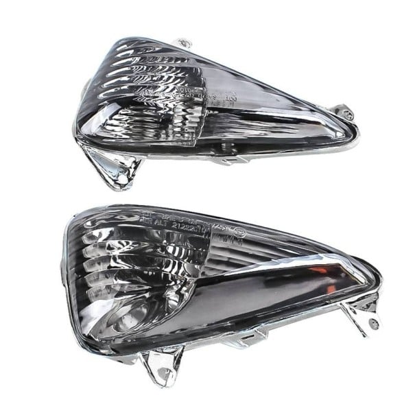 Blinkers för motorcykel för Honda CBF600S och Varadero 1000 Klar kåpa Glänsande reflektor Triangulär form Plast Vänster och höger 2 st 1