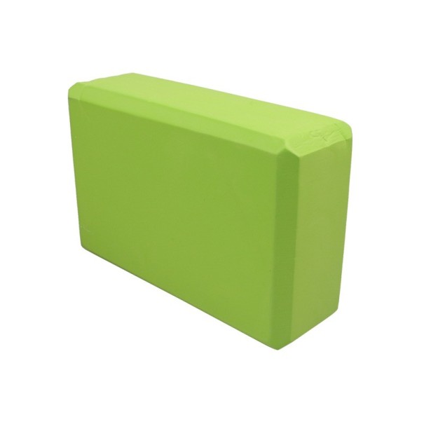 Bloc de mousse pour l'exercice vert clair