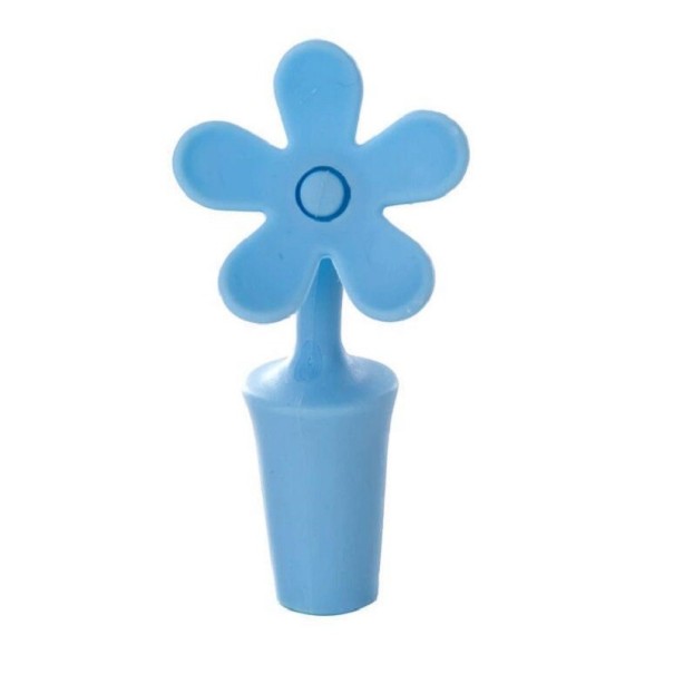 Blomformad flaskpropp lila