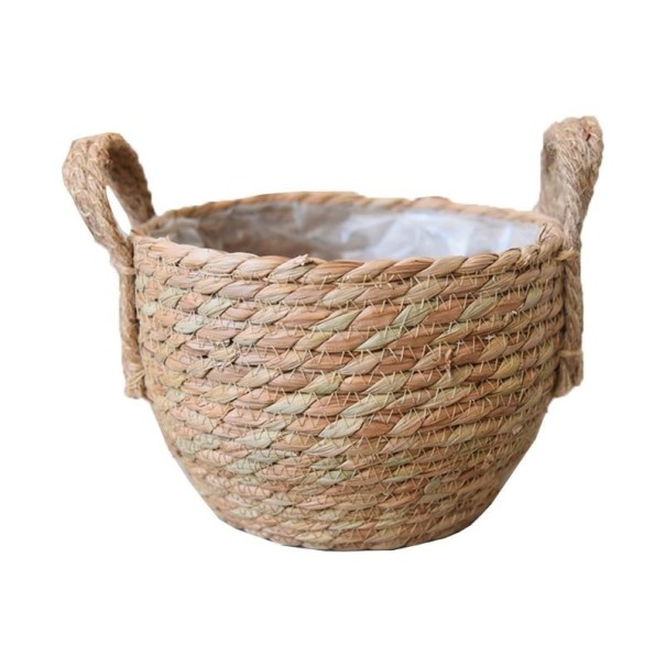 Blomkruka med halm 1