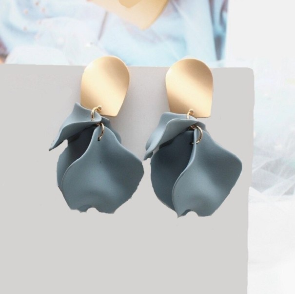 Blomma dingla örhängen för kvinnor G484 15