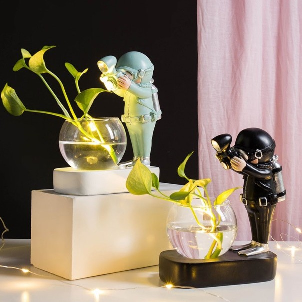 Blomstativ med belysning