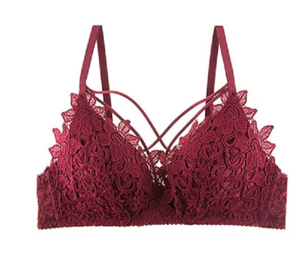 Blonde-bh med snore bordeaux 80B