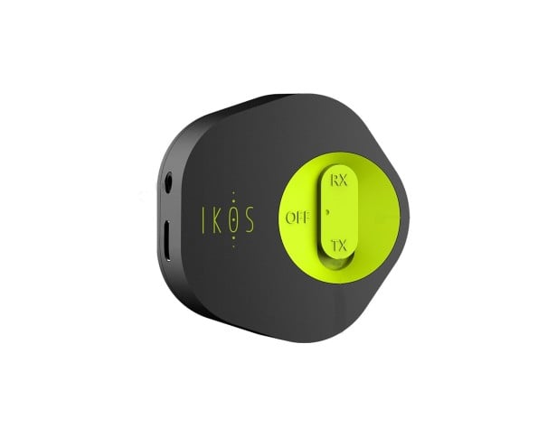 Bluetooth 5.0 audio adaptér 2v1 přijímač a vysílač pro zařízení s jackem 3,5 mm Přepínač RX a TX Nabíjení Micro USB Rozměry 5,7 x 5,6 cm 1