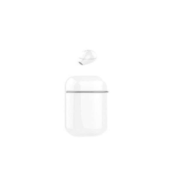 Bluetooth bezdrôtové slúchadlo s nabíjacím boxom biela