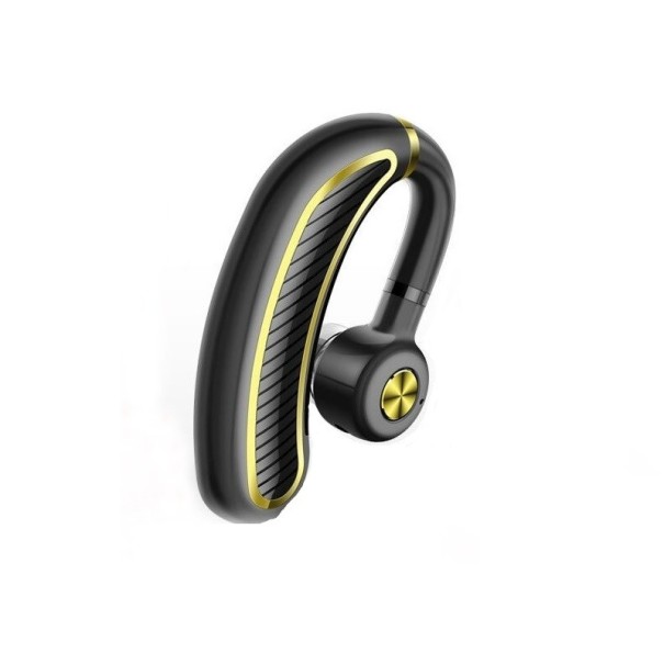 Bluetooth-Freisprech-Headset mit Ladebox golden