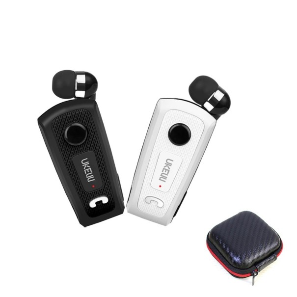 Bluetooth handsfree headset med fodral