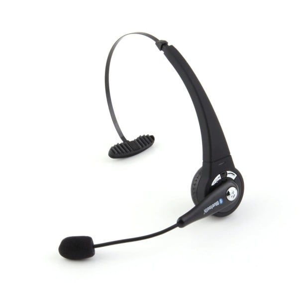 Bluetooth kantoorheadset met microfoon voor één oor Headset over het hoofd voor gesprekken Batterijduur 8 uur Volume controle 1