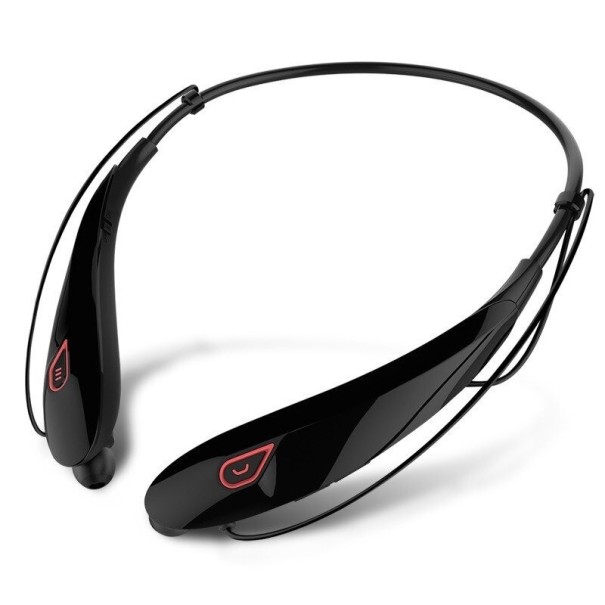 Bluetooth-Kopfhörer hinter dem Nacken K2043 rot