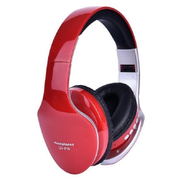 Bluetooth-koptelefoon K2051 rood