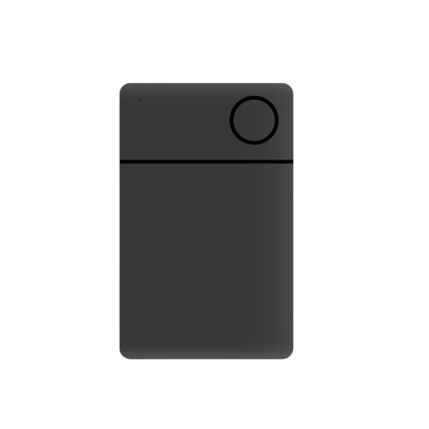 Bluetooth-locator Mini GPS-locator voor sleutels, portemonnee, bagage 8,5 x 5,4 cm Compatibel met Apple zwart
