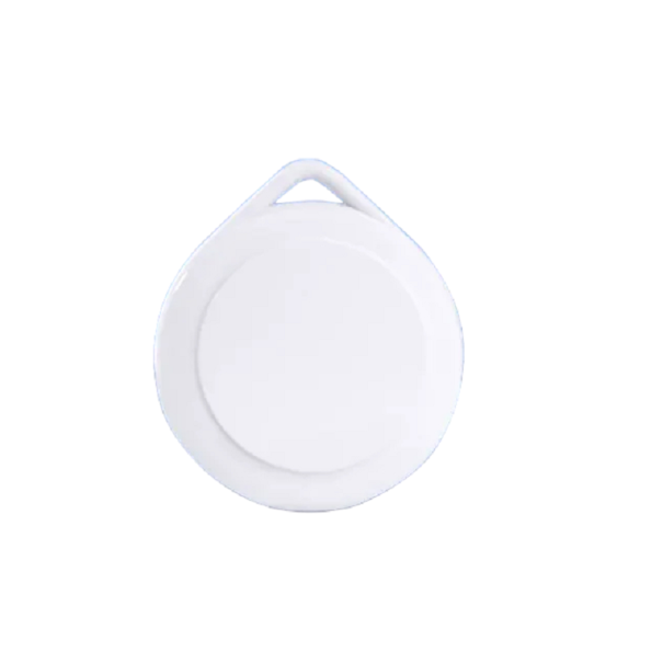 Bluetooth-lokaliseringsværktøj GPS-nøglelokaliseringsværktøj Kompatibel med Apple Find my Compact-størrelse hvid