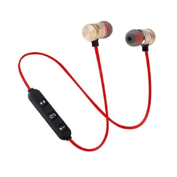 Bluetooth sluchátka K1645 červená