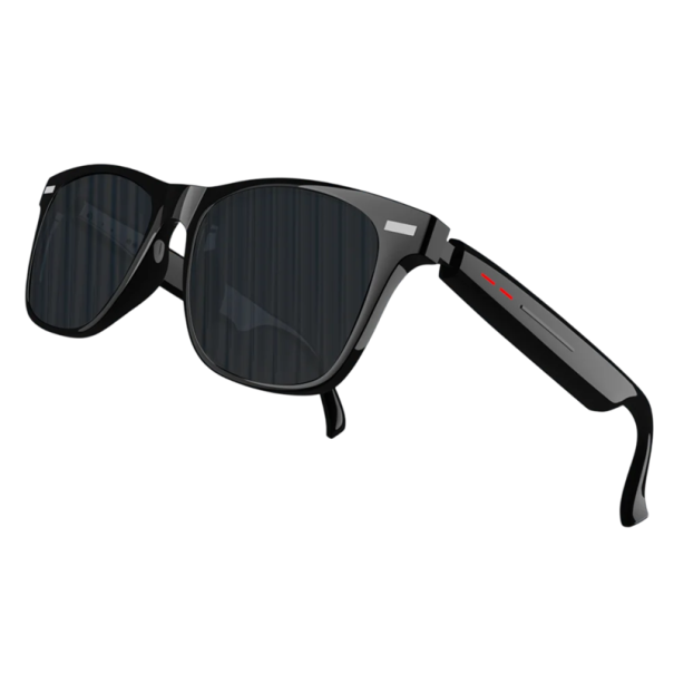 Bluetooth Smart Sunglasses with Headphones and Microphone UV Polarised Lenses Eye Protection Music Handsfree Calling Sport 14.5x4.7x15 cm 1