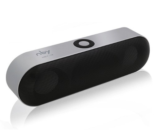 Bluetooth stereo luidspreker NBY-18, 2x3W zilver