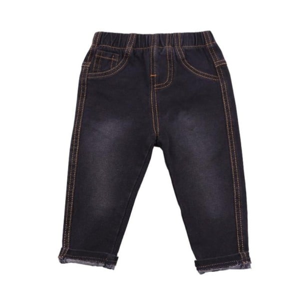 Blugi pentru copii L2202 negru 6