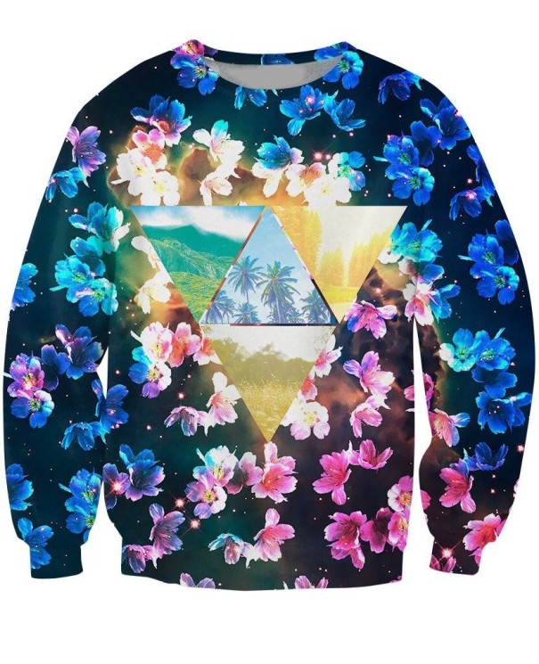 Blumen-Sweatshirt 4XL 12