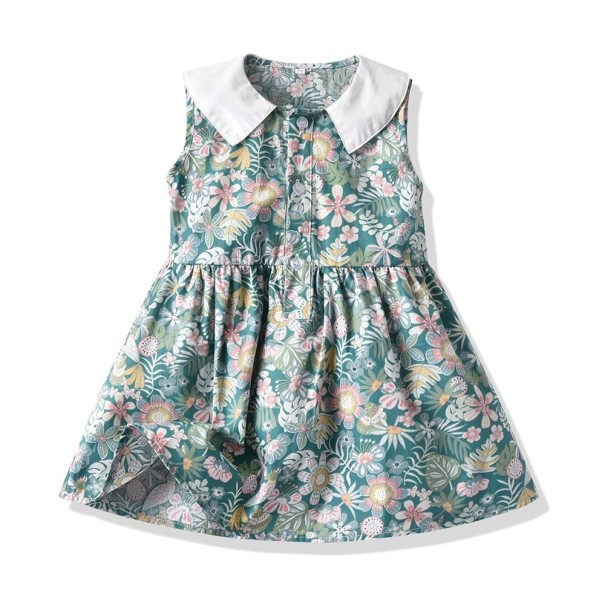 Blumenkleid für Mädchen L1368 5 B