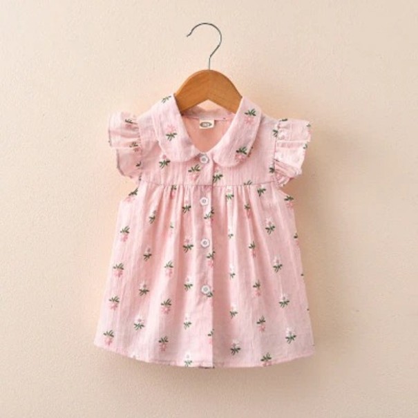 Blusa de menina L1771 rosa 2