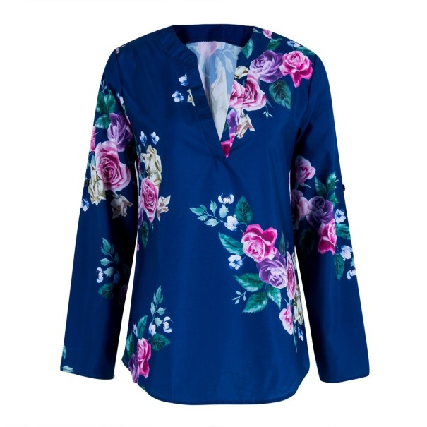 Blusa de mujer con estampado floral Jacinta S 1