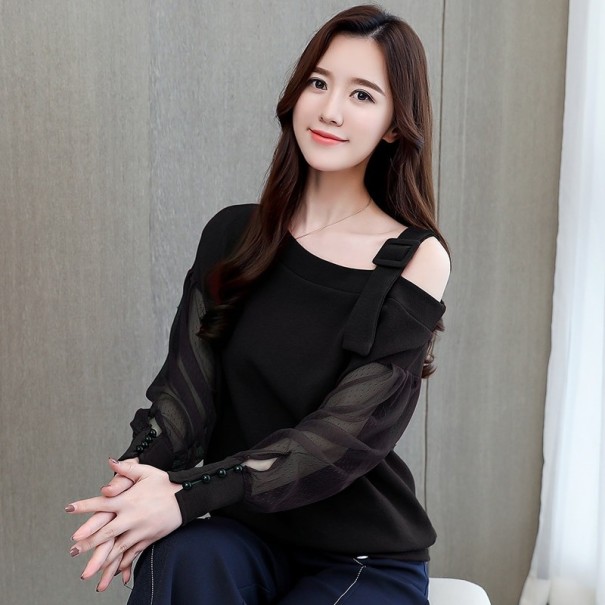 Blusa de mujer Emily negro XL